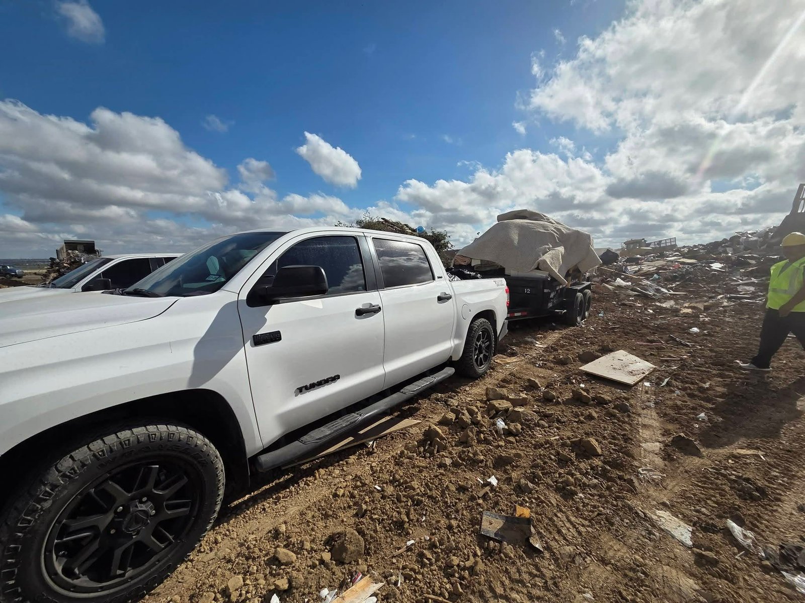 delivery man with package